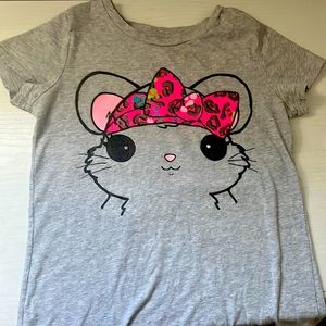Cat shirt, girls, size 14/16